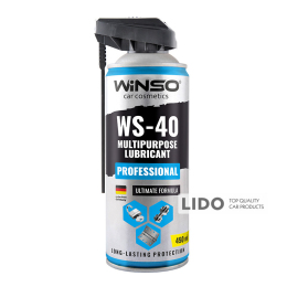 Змазка багатофункціональна Winso WS-40 Professional Multipurpose Lubricant, 450мл