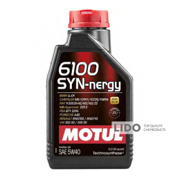 Моторное масло Motul Syn-nergy 6100 5W-40, 1л (107975)