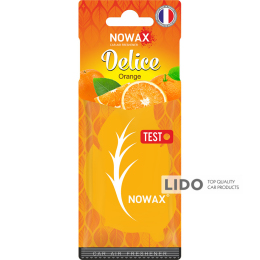 Ароматизатор повітря целюлозний Nowax серія Delice - Orange