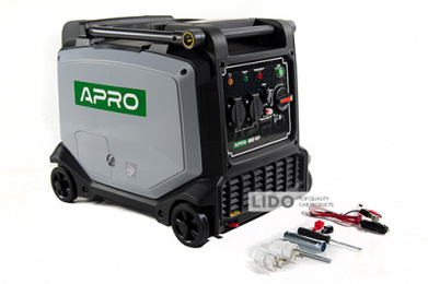 Генератор Apro інверторний бензиновий 4-х тактний IG-35Е 3.5/3.8кВт електрозапуск