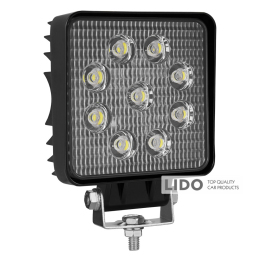 Фара світлодіодна Winso Pro EPISTAR розсіяний 10-30V, 27W (9x3W), 1шт