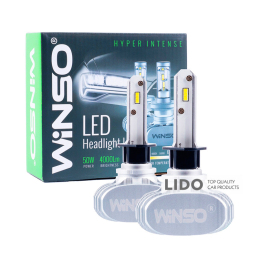 LED автолампа Winso H1 12/24V 6000К 4000Lm 50W CSP Cree Chip 19х19