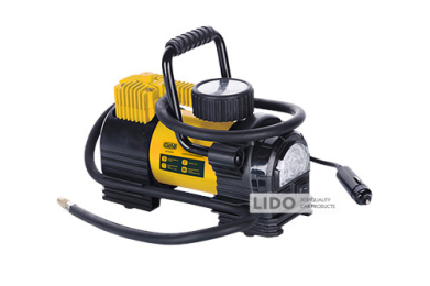 Компрессор автомобильный Сила 7Атм 37л/мин 15А однопоршневой с LED-фонарем