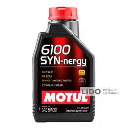 Моторное масло Motul Syn-nergy 6100 5W-30, 1л (107970)