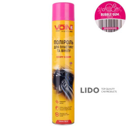 Поліроль для пластику та вінілу аерозоль Voin Bubble Gum 750мл