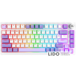 Беспроводная клавиатура Proove Gaming Coupe (Ukraine Layout) белая