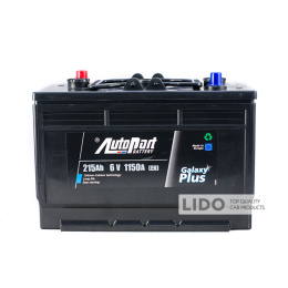 Акумулятор Autopart Standard 215 Ah/6V [- +]