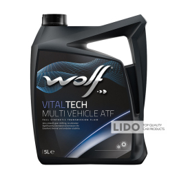 Трансмісійне масло Wolf Vital Tech MULTI VEHICLE ATF 5L