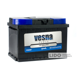 Акумулятор Vesna Power 60 Ah/12V [+ -]