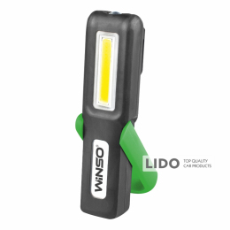 Фонарь портативный Winso 160Lm, 3W COB+3W, 1200mAh, белый