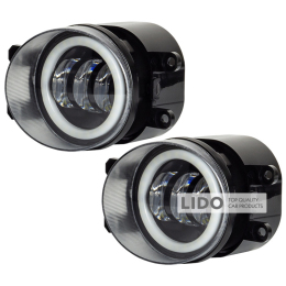 Светодиодная линза DriveX WL FOG-04 Toyota 45W 6K LOW+DRL противотуманная