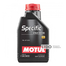 Моторное масло Motul Specific 2312 SAE 0W-30, 1л