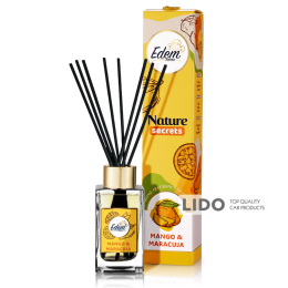 Аромадифузор з паличками Edem Nature Secrets - Mango & Maracuja 90мл