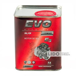 Моторное масло Evo E3 15w-40 SL/CF 1л