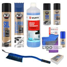 Набір зимової автохімії К2 (9 од.)