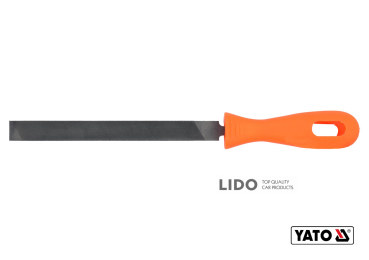 Напильник для заточки ограничителя глубины зубов цепей YATO 250 х 15 х 2 мм арт.YT-85022