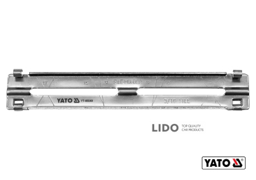 Направляюча до напильника YT-85027 з кліпсовим кріпленням YATO Ø4.8 x 190 х 30 мм під 10°/25°/30°/35° арт.YT-85049