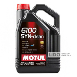 Моторне масло Motul Syn-Clean 6100 5W-40, 4л (107942)