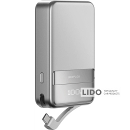 Повербанк (Power Bank) EcoFLow Rapid Magnetic Power Bank 10000 Silver