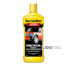 DoctorWax Очиститель-полироль для декоративной кузовной отделки черного цвета 236мл