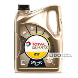 Моторное масло TOTAL QUARTZ 9000 ENERGY 5W-40 4л