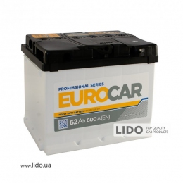 Аккумулятор 62Аh/12V Eurocar Euro