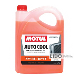 Антифриз Motul Auto Cool Optimal -41°C (оранжевий) G12+, 5л (109143)