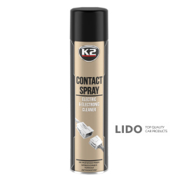 Смазка для электроконтактов K2 Contact Spray прозрачная аэрозоль 600мл