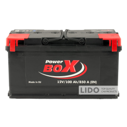 Аккумулятор PowerBOX 100 Аh/12V А1 [- +]