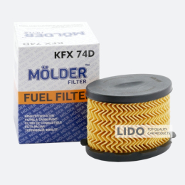 Фильтр топливный Molder Filter KFX 74D (WF8177, KX84DEco, PU1021X)