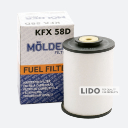 Фільтр паливний Molder Filter KFX 58D (WF8156, KX68DEco, BFU700X)
