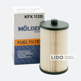 Фильтр топливный Molder Filter KFX 112D (WF8392, KX222DEco, PU816X)