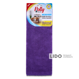 Тряпка из микрофибры Polly 40*40см фиолетовая