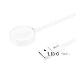 Бездротовий зарядний пристрій XO CX012 Watch Wireless Charger USB-A білий