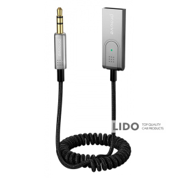 Автомобильный Аудио Bluetooth Адаптер Proove Helix metal серый