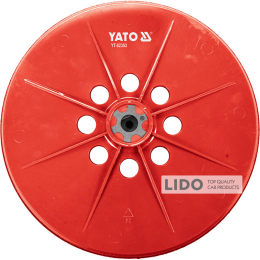 Насадка кругла для шліфмашин YT-82340 і YT-82350 YATO, Ø225 мм арт.YT-82353