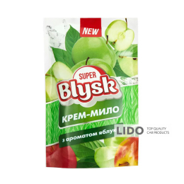 Жидкое крем-мыло Super Blysk Яблоко дой-пак, 460мл