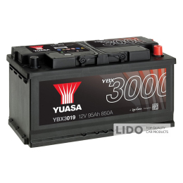 Акумулятор Yuasa 12V 95Ah SMF Battery YBX3019 (0) [- +]