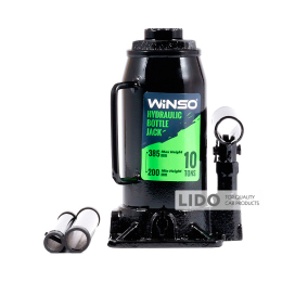Домкрат гідравлічний пляшковий Winso 10т 200-385мм