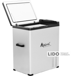Компресорний автохолодильник Alpicool C75 (75л), Охолодження -20°C, Живлення 12, 24, 220В