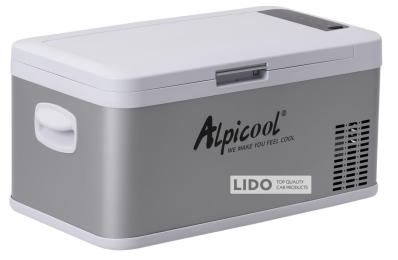 Компрессорный автохолодильник Alpicool MK18 (18 литров) - Охлаждение до -20 ℃. Питание 12, 24, 220 вольт