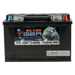 Акумулятор Tiger 125 Аh/12V Silver [TRUCK]