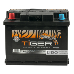 Аккумулятор Tiger 60 Ah/12V [+ -]