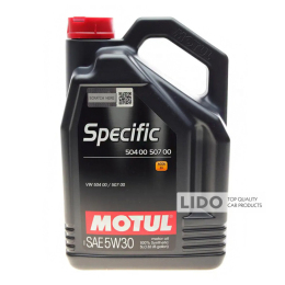 Моторне масло Motul Specific 5W-30, 5л (106375)