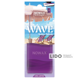 Ароматизатор пластиковый Nowax серия Wave - Indigo Splash