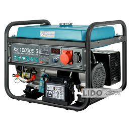 Генератор Konner & Sohnen KS 10000E-3 бензиновий 7.5кВт