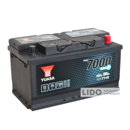 Акумулятор Yuasa EFB Start Stop Battery 75 Ah/12V [- +]