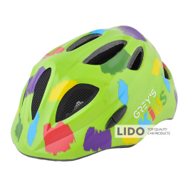 Велосипедный шлем детский Grey's М зеленый матовый