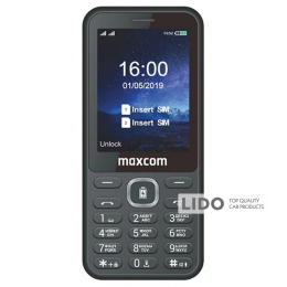 Мобільний телефон Maxcom MM814 Type-C Black