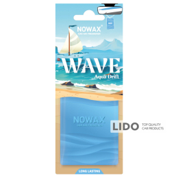 Ароматизатор пластиковый Nowax серия Wave - Aqua Drift